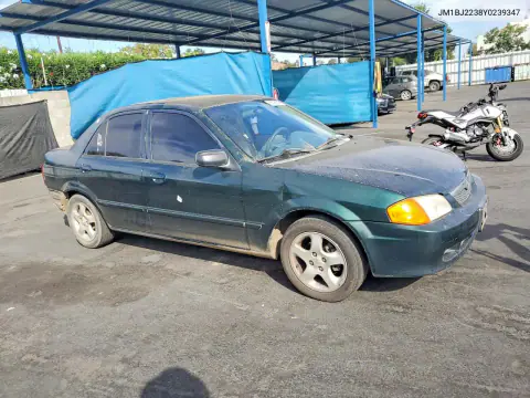 2000 Mazda Protege Es VIN JM1BJ2238Y0239347 фото 4