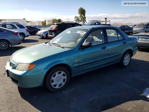 JM1BJ222810440405 — 2001 Mazda Protege, Вандализм, фото до ремонта