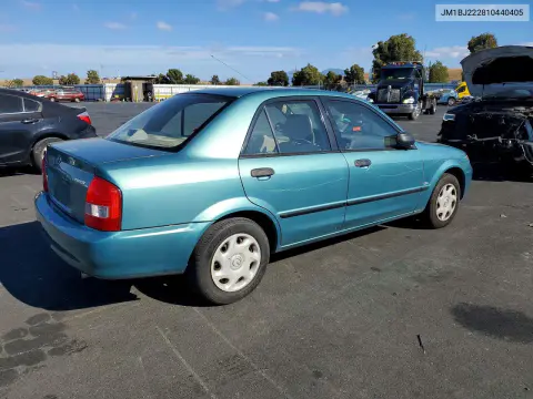 2001 Mazda Protege Dx VIN JM1BJ222810440405 фото 3
