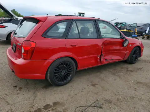 JM1BJ246721607266 — 2002 Mazda Protege, фото 3 с аукциона Copart, Сторона