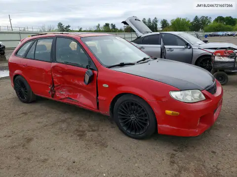 JM1BJ246721607266 — 2002 Mazda Protege, фото 4 с аукциона Copart, Сторона