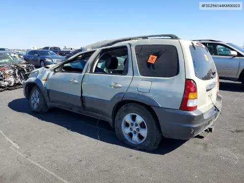 2004 Mazda Tribute Es VIN 4F2CZ96144KM00323 фото 2