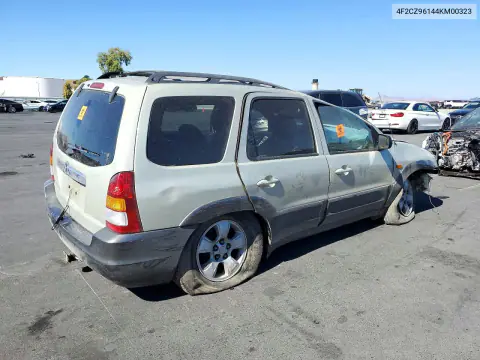 2004 Mazda Tribute Es VIN 4F2CZ96144KM00323 фото 3
