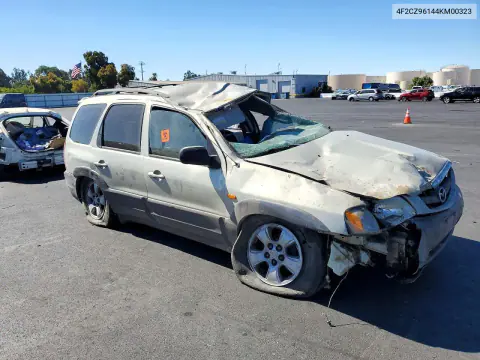 2004 Mazda Tribute Es VIN 4F2CZ96144KM00323 фото 4