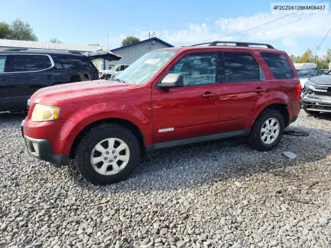 4F2CZ06128KM08437 — 2008 Mazda Tribute, Передняя часть, фото до ремонта