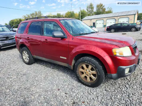 2008 Mazda Tribute VIN 4F2CZ06128KM08437 фото 4