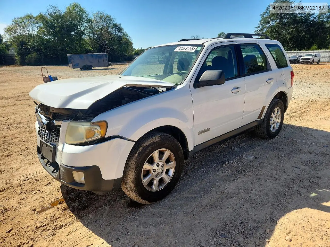 2008 Mazda Tribute S VIN 4F2CZ06198KM22187 фото 1