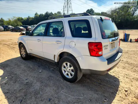 2008 Mazda Tribute S VIN 4F2CZ06198KM22187 фото 2