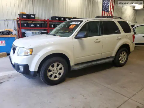 4F2CY9GG0AKM06153 — 2010 Mazda Tribute, Задняя часть, фото до ремонта