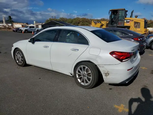 WDD3G4EB1LW040542 — 2020 Mercedes-Benz A-Klasse, фото 2 с аукциона Copart, Задняя часть