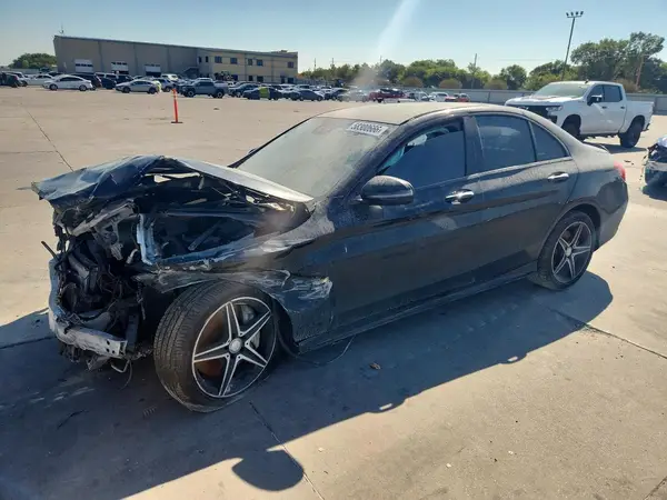55SWF6EB1GU146455 — 2016 Mercedes-Benz C-Klasse, Передняя часть (Front End), фото до ремонта