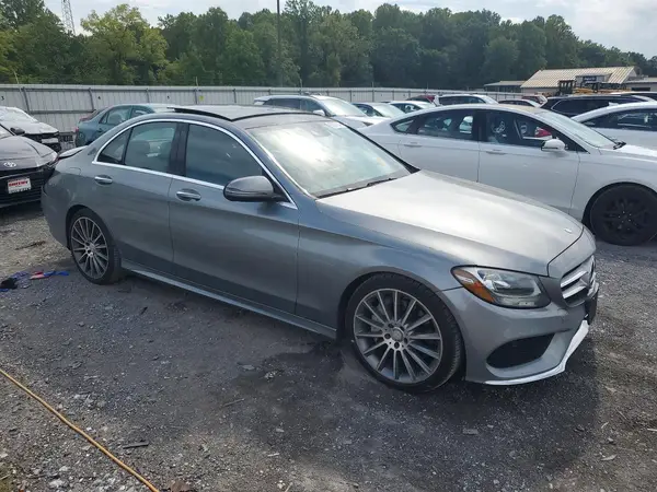 55SWF4JB2GU144532 — 2016 Mercedes-Benz C-Klasse, фото 4 с аукциона Copart, Задняя часть
