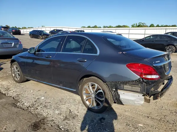 55SWF4KB4GU147592 — 2016 Mercedes-Benz C-Klasse, фото 2 с аукциона Copart, Передняя часть