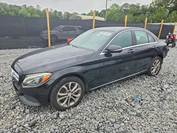 55SWF4KB3GU100828 — 2016 Mercedes-Benz C-Klasse, Задняя часть (Rear End), фото до ремонта