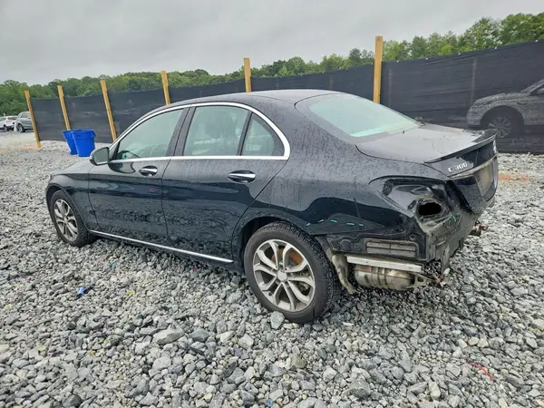 55SWF4KB3GU100828 — 2016 Mercedes-Benz C-Klasse, фото 2 с аукциона Copart, Задняя часть