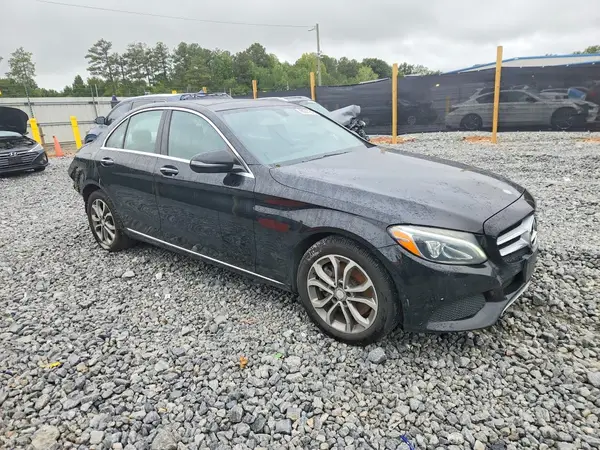 55SWF4KB3GU100828 — 2016 Mercedes-Benz C-Klasse, фото 4 с аукциона Copart, Задняя часть