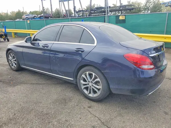 2016 MERCEDES-BENZ C-KLASSE VIN WDDWF4JBXGR161029 фото 2