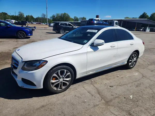55SWF4KB8GU108780 — 2016 Mercedes-Benz C-Klasse, Передняя часть (Front End), фото до ремонта