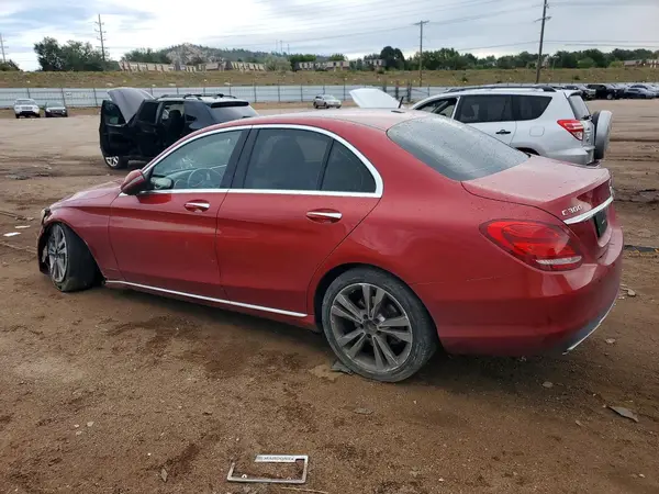 55SWF4KB7GU159283 — 2016 Mercedes-Benz C-Klasse, фото 2 с аукциона Copart, Передняя часть