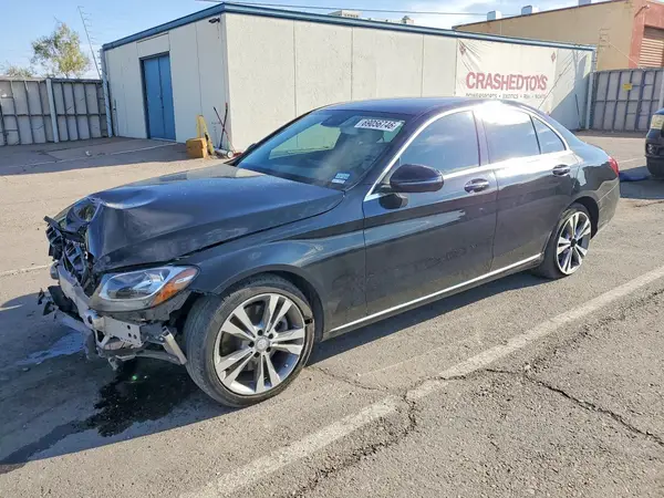 55SWF4JB2GU150170 — 2016 Mercedes-Benz C-Klasse, Передняя часть (Front End), фото до ремонта