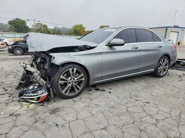 55SWF4JB7GU150312 — 2016 Mercedes-Benz C-Klasse, Передняя часть (Front End), фото до ремонта
