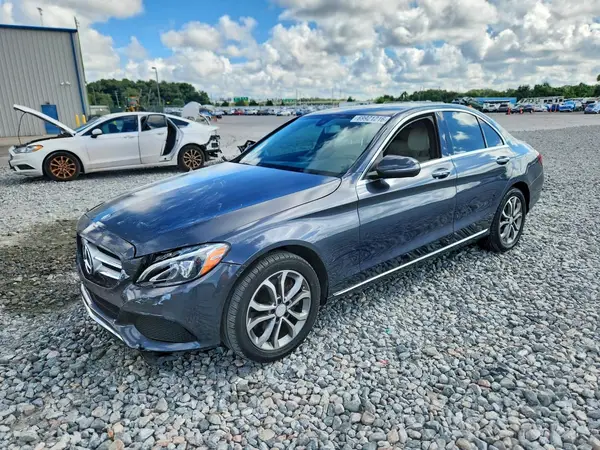 55SWF4KB5GU111653 — 2016 Mercedes-Benz C-Klasse, Передняя часть (Front End), фото до ремонта