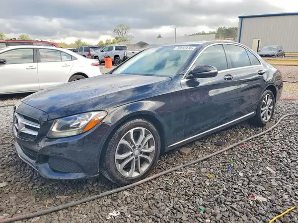 55SWF4JB6GU169353 — 2016 Mercedes-Benz C-Klasse, Передняя часть (Front End), фото до ремонта