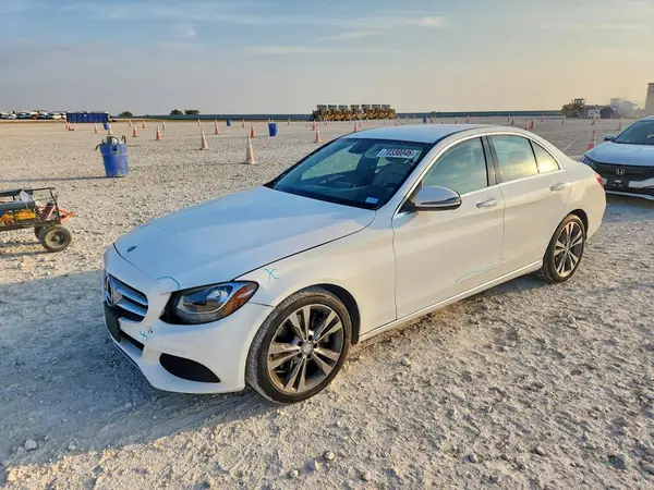 55SWF4JB4GU125173 — 2016 Mercedes-Benz C-Klasse, Передняя часть (Front End), фото до ремонта