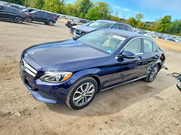 WDDWF4KB6GR162239 — 2016 Mercedes-Benz C-Klasse, Боковая часть (Side), фото до ремонта