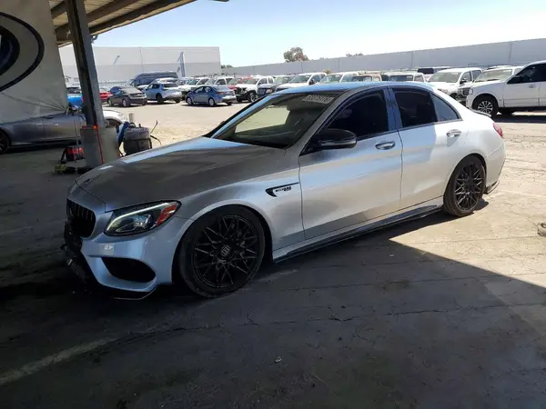 55SWF4JB2HU209199 — 2017 Mercedes-Benz C-Klasse, Мелкие вмятины и царапины (Minor Dent/Scratches), фото до ремонта