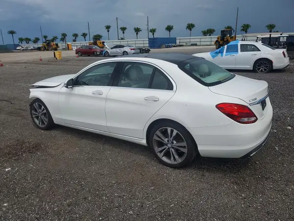 2017 MERCEDES-BENZ C-KLASSE VIN WDDWF4JB1HR283635 фото 2