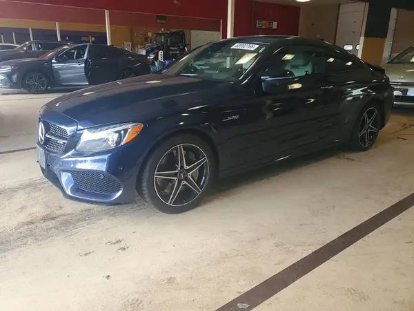 WDDWJ6EB5HF559997 — 2017 Mercedes-Benz C-Klasse, Задняя часть (Rear End), фото до ремонта