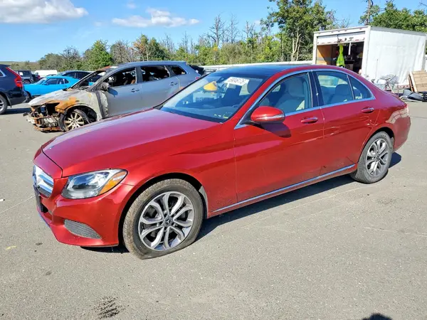 55SWF4KB9HU212051 — 2017 Mercedes-Benz C-Klasse, Ходовая часть (Undercarriage), фото до ремонта