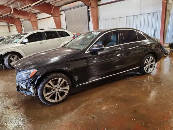 55SWF4KB7HU201338 — 2017 Mercedes-Benz C-Klasse, Передняя часть (Front End), фото до ремонта