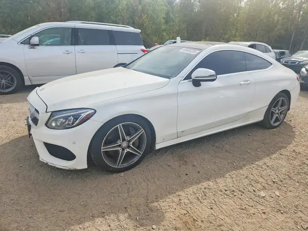 WDDWJ4KB9HF351596 — 2017 Mercedes-Benz C-Klasse, Механические повреждения (Mechanical), фото до ремонта