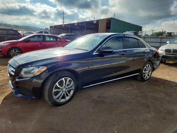 55SWF4KB1HU204042 — 2017 Mercedes-Benz C-Klasse, Боковая часть (Side), фото до ремонта