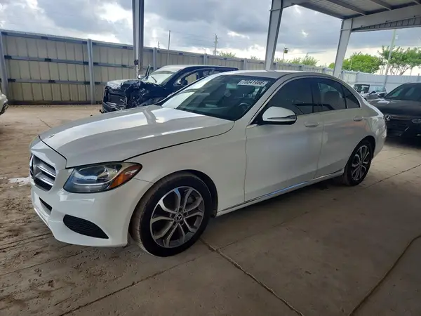 55SWF4JB6HU222084 — 2017 Mercedes-Benz C-Klasse, Мелкие вмятины и царапины (Minor Dent/Scratches), фото до ремонта
