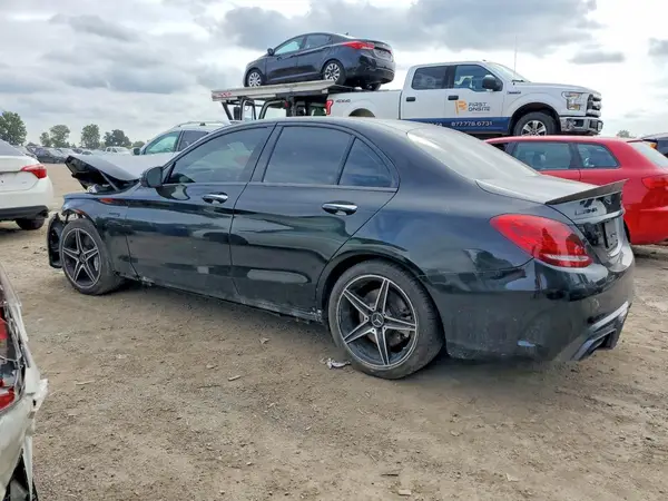 55SWF6EB0JU270188 — 2018 Mercedes-Benz C-Klasse, фото 2 с аукциона Copart 15.10.2026, Передняя часть