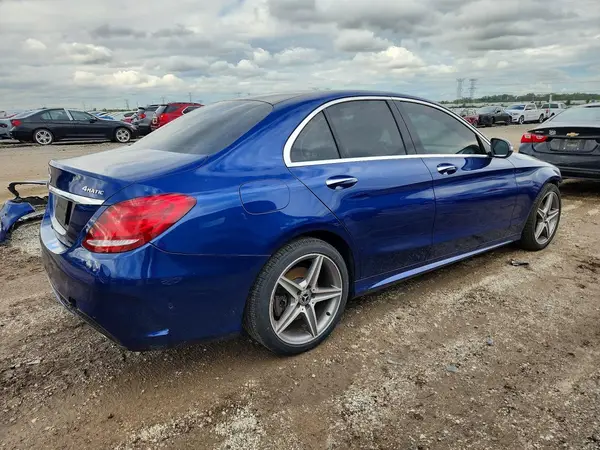 55SWF4KBXJU234405 — 2018 Mercedes-Benz C-Klasse, фото 3 с аукциона Copart, Передняя часть