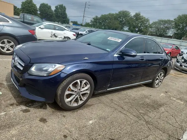 55SWF4KBXJU238776 — 2018 Mercedes-Benz C-Klasse, Мелкие вмятины и царапины (Minor Dent/Scratches), фото до ремонта