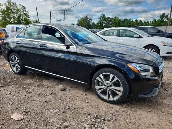 55SWF4KB8JU281450 — 2018 Mercedes-Benz C-Klasse, фото 4 с аукциона Copart, Задняя часть
