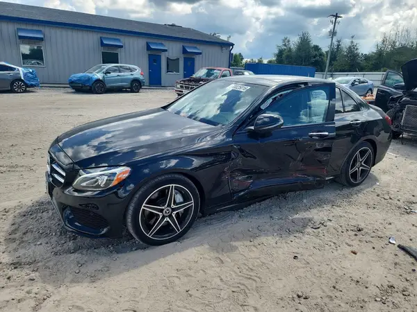 WDDWF4JB8JR408832 — 2018 Mercedes-Benz C-Klasse, Боковая часть (Side), фото до ремонта