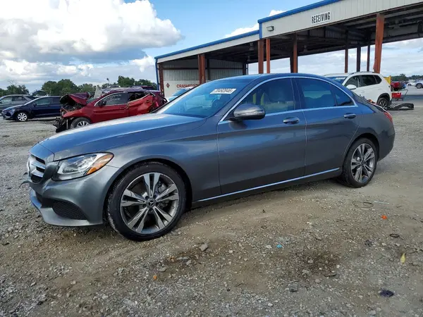 WDDWF4JB5JR395344 — 2018 Mercedes-Benz C-Klasse, Подтопление (Water/Flood), фото до ремонта
