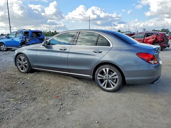 2018 MERCEDES-BENZ C-KLASSE VIN WDDWF4JB5JR395344 фото 2