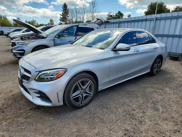 55SWF8EB1KU301042 — 2019 Mercedes-Benz C-Klasse, Подтопление (Water/Flood), фото до ремонта