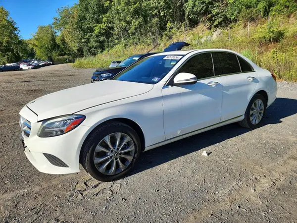 55SWF8EB0KU301324 — 2019 Mercedes-Benz C-Klasse, Задняя часть (Rear End), фото до ремонта