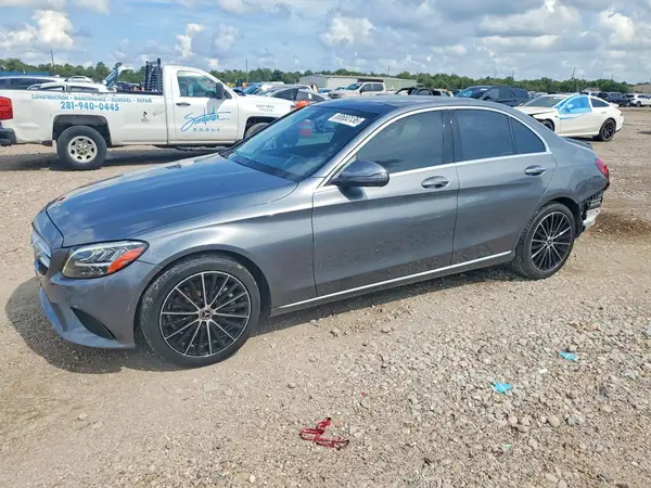 55SWF8DB7KU315948 — 2019 Mercedes-Benz C-Klasse, Задняя часть (Rear End), фото до ремонта