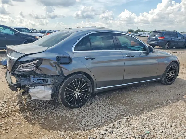55SWF8DB7KU315948 — 2019 Mercedes-Benz C-Klasse, фото 3 с аукциона Copart, Задняя часть
