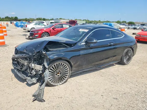 WDDWJ8DB3KF774363 — 2019 Mercedes-Benz C-Klasse, Передняя часть (Front End), фото до ремонта