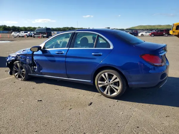 55SWF8EB0KU290292 — 2019 Mercedes-Benz C-Klasse, фото 2 с аукциона Copart, Передняя часть